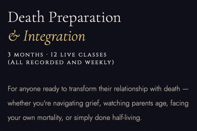 Curs de Preparació i Integració de la Mort (en línia)
